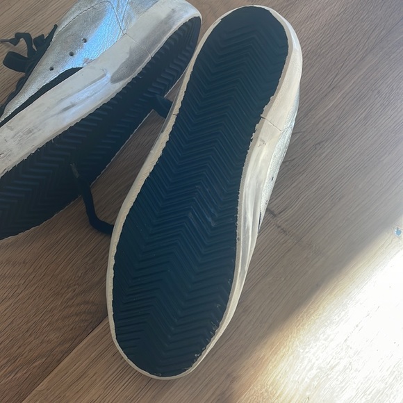 🍒authentic golden goose metallic sneakers 6 36 - Picture 6 of 9